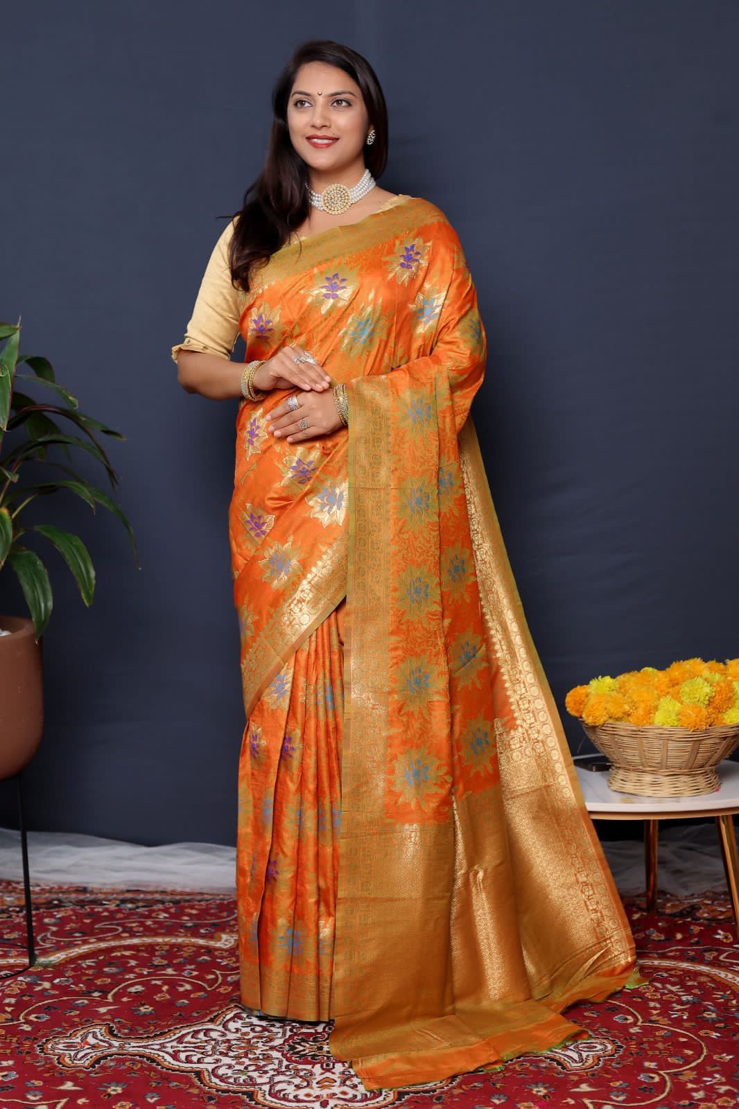 Gulmhor By Silkberry Pure Silk Saree Catalog